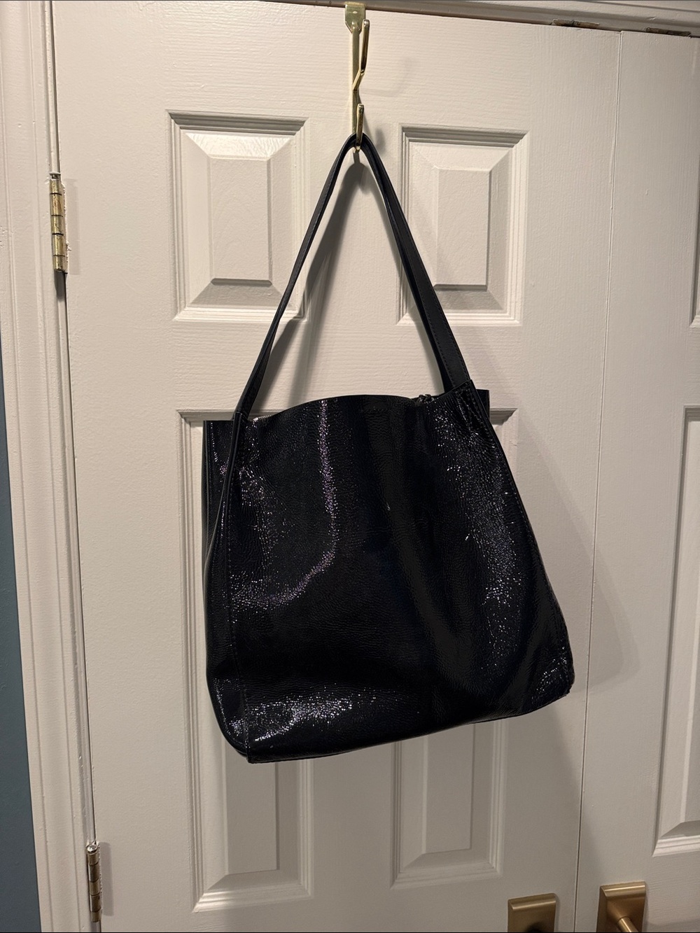 Rag and Bone Black Tote Bag - Womens Shoulder Handbag